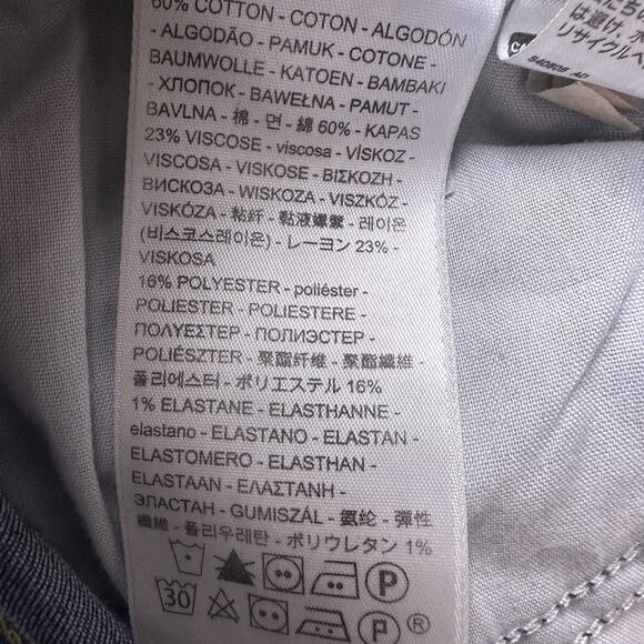 Levis Jeans Womens Size 6 Blue Mid Rise Bootcut 28x32 Stretch Med Wash Western - Picture 12 of 16